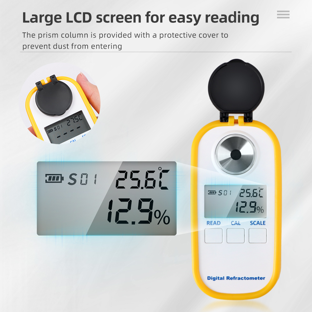 Digital Sugar Refractometer Ho - Marine Aquarium Refractometer avaliação e preço