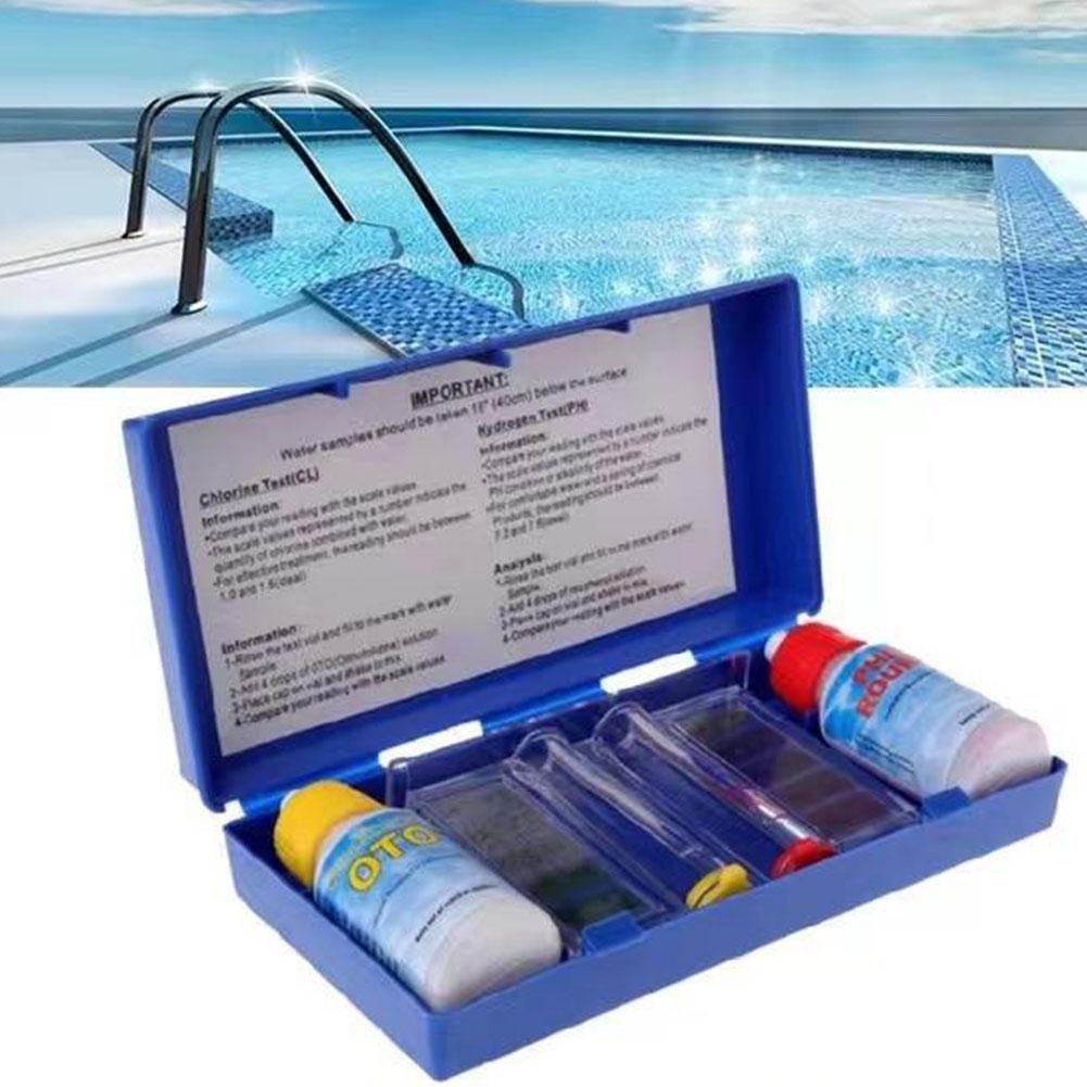 PH Chlorine Water Test Kit Tes - Marine Aquarium Water Testing avaliação e preço