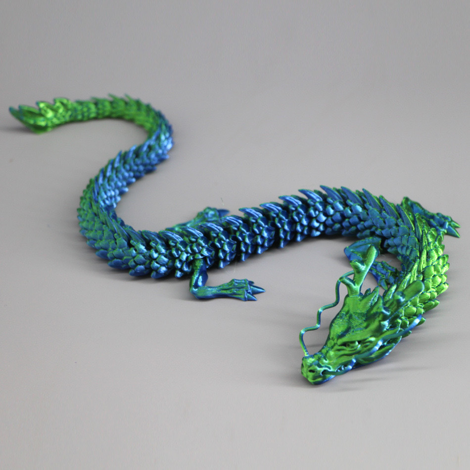 3D Printed Conjoined Dragon Or - Aquarium Marine Plants avaliação e preço