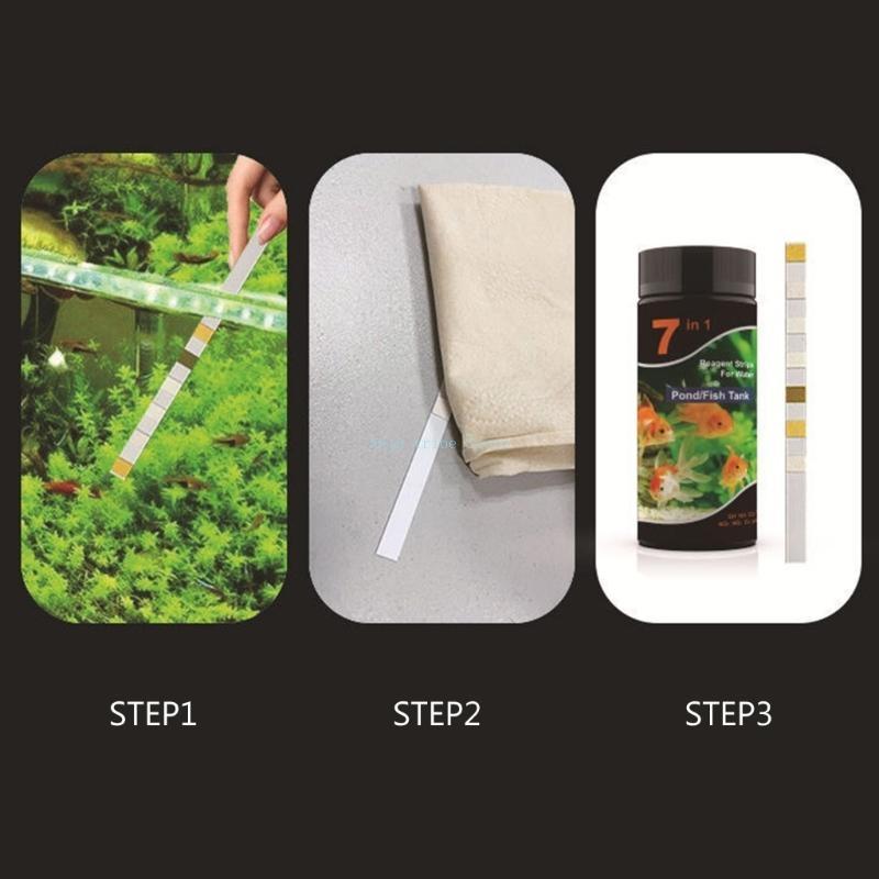New 7 in 1 Aquarium Swimming P - Marine Aquarium Water Testing avaliação e preço