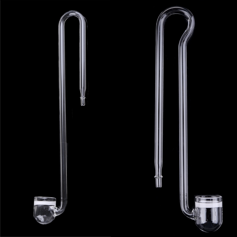 Glass CO2 Diffuser Transparent - Aquarium Marine Plants avaliação e preço
