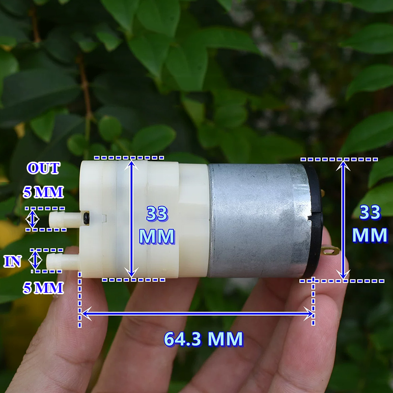 DC 12V Large Flow Mini RK-528  - Marine Aquarium Hydrometer avaliação e preço