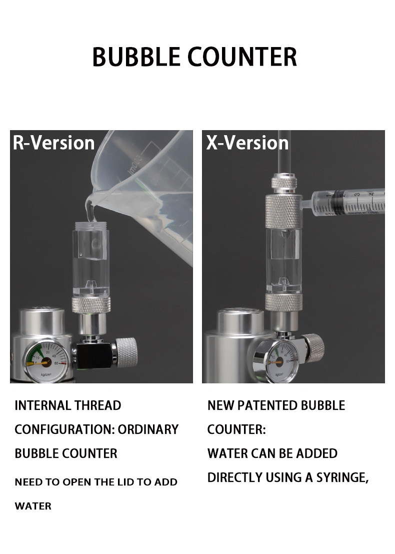 Aquarium CO2 bubble meter Wate - Marine Aquarium Hydrometer avaliação e preço