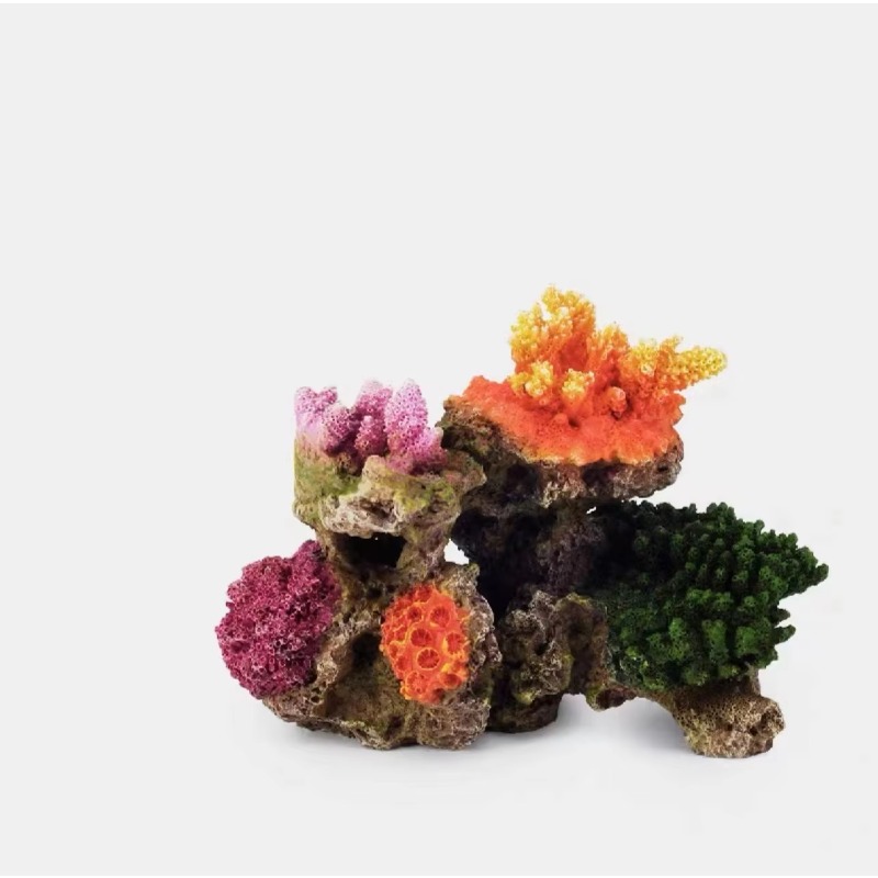 Resin Plastic Artificial Coral - Aquarium Marine Rock avaliação e preço