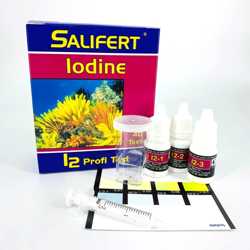 Salifert Iodine I2 Profi-Test  - Marine Aquarium Water Testing avaliação e preço