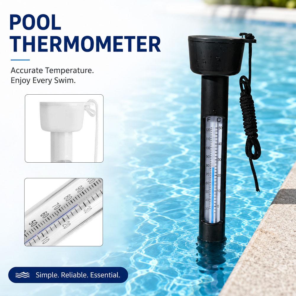 Floating Pool Thermometer With - Marine Aquarium Hydrometer avaliação e preço