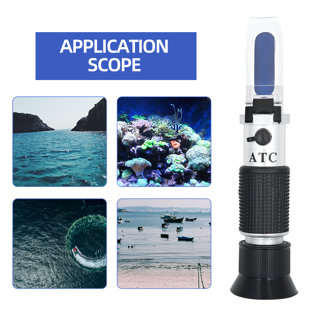 Seawater Refractometer ATC 0-2 - Marine Aquarium Refractometer avaliação e preço