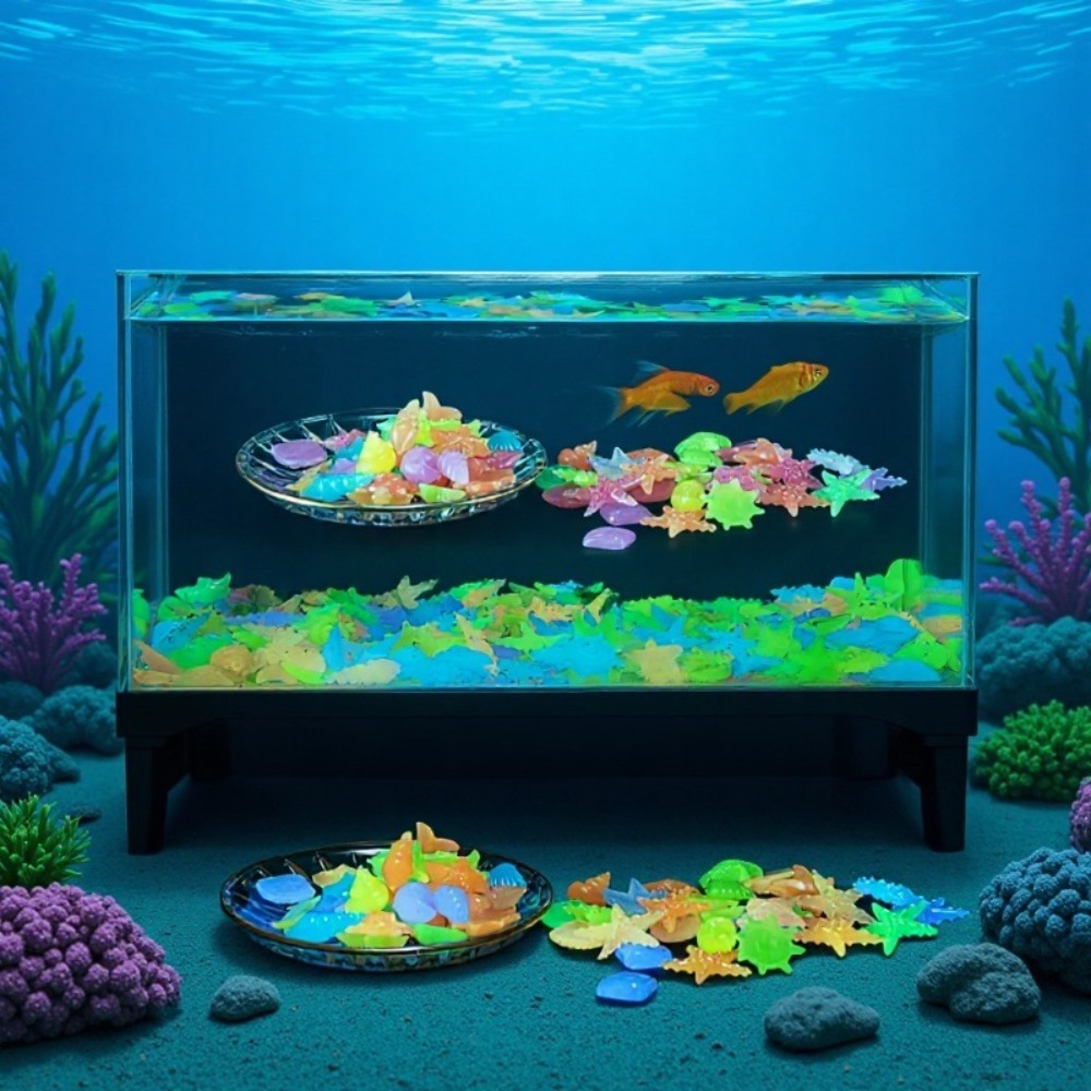 Glowing Luminous Ocean Stones  - Aquarium Marine Plants avaliação e preço