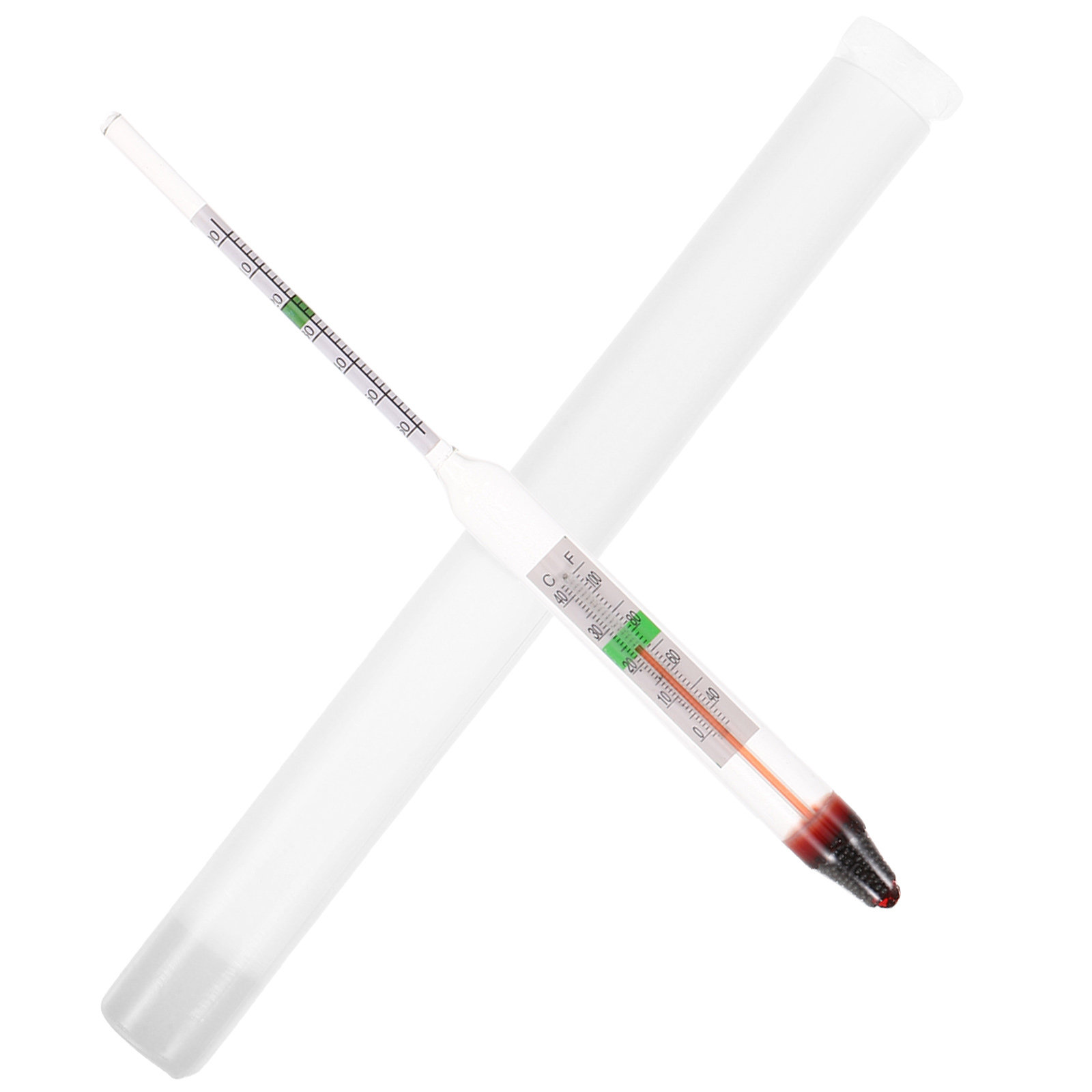 1Set Salinity Hydrometer Glass - Marine Aquarium Water Testing avaliação e preço