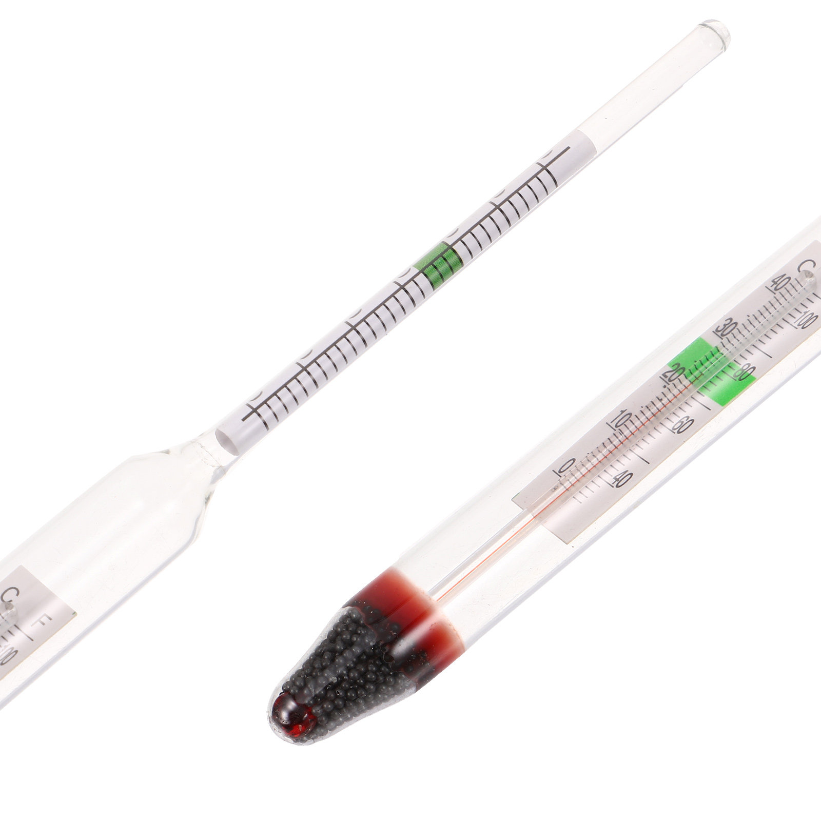 1Set Salinity Hydrometer Glass - Marine Aquarium Water Testing avaliação e preço