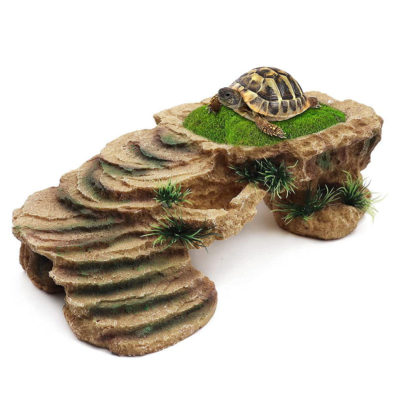 Turtle Basking Platform Tortoi - Aquarium Marine Rock avaliação e preço
