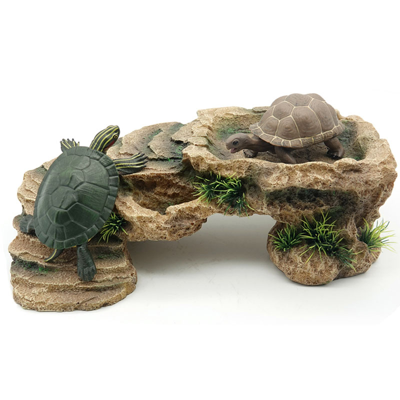 Turtle Basking Platform Tortoi - Aquarium Marine Rock avaliação e preço