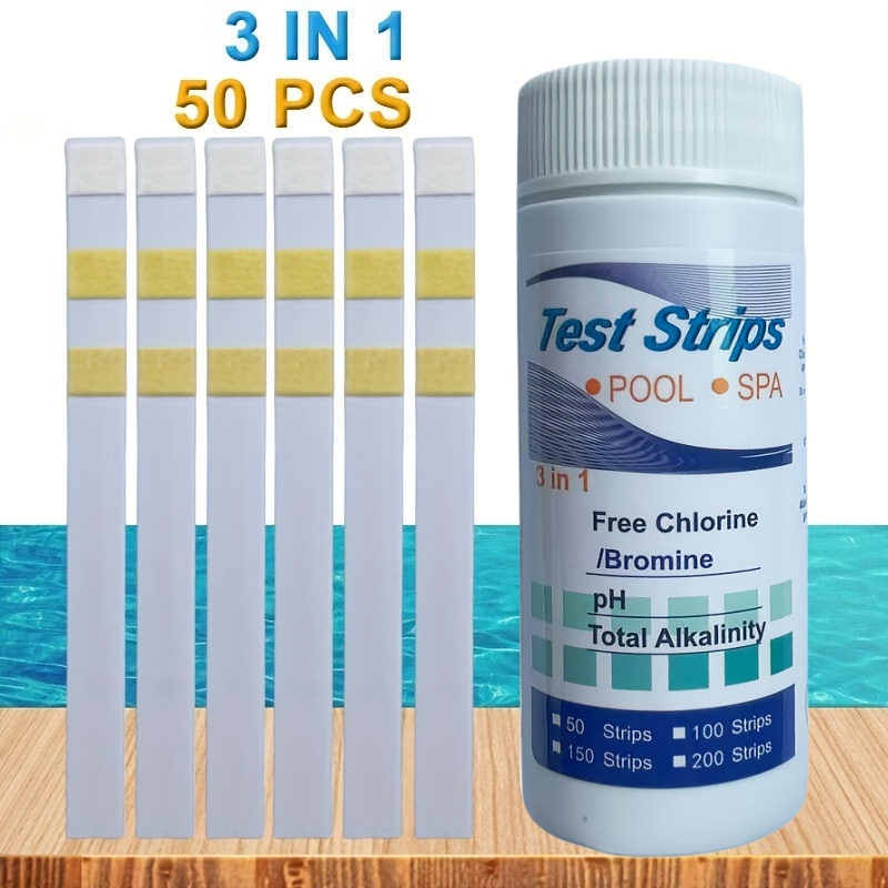 Chlorine PH Test Strips SPA Sw - Marine Aquarium Water Testing avaliação e preço