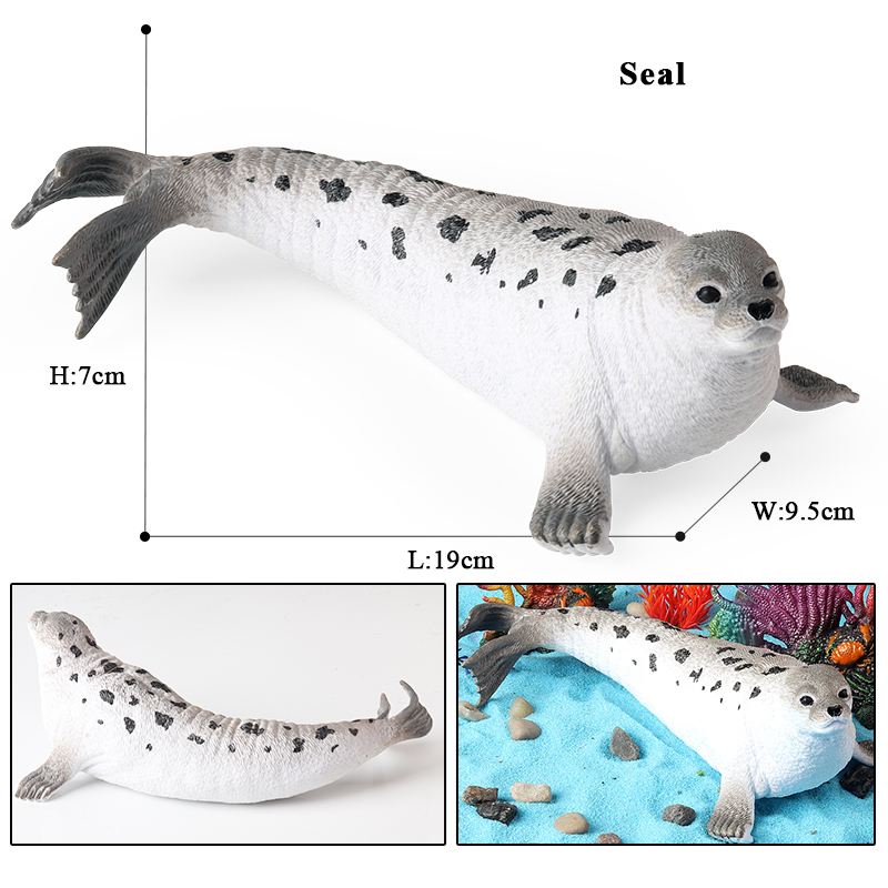 Oenux New Sea Life Seal Sea Li - Aquarium Marine Blue avaliação e preço