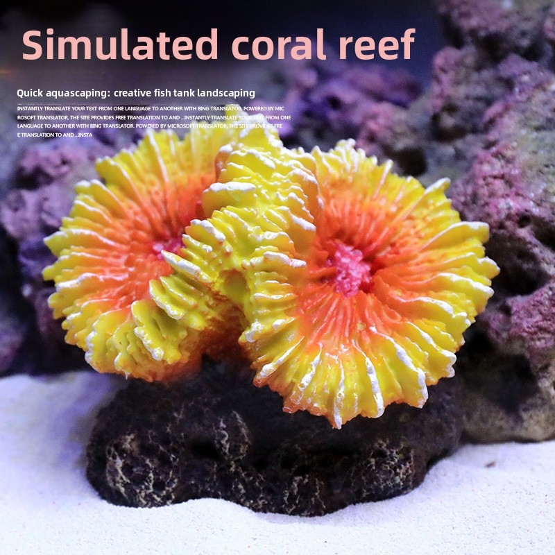 Artificial Coral Reef Decorati - Aquarium Marine Rock avaliação e preço