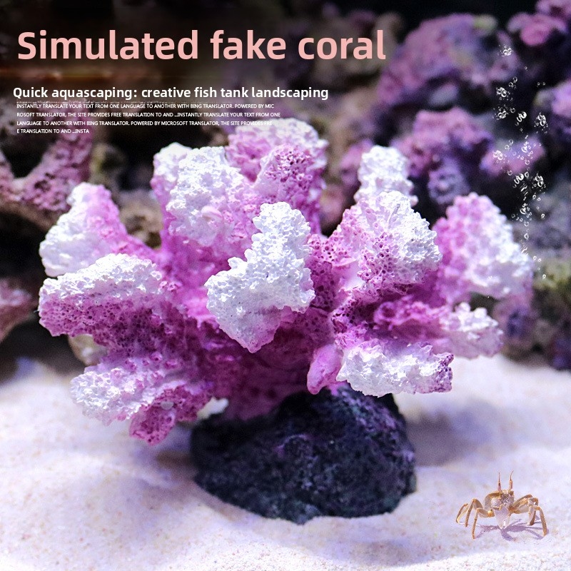 Artificial Coral Reef Decorati - Aquarium Marine Rock avaliação e preço
