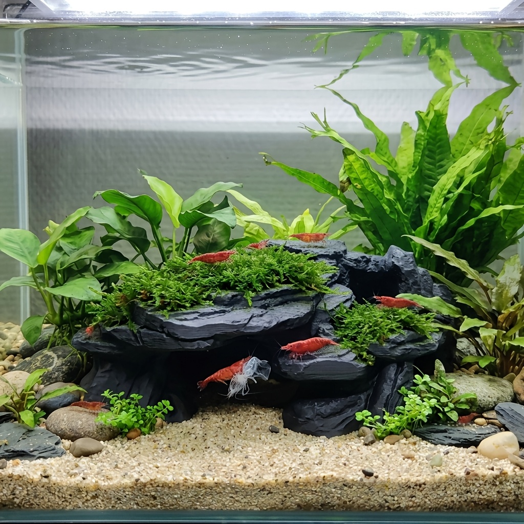 PLA Cave Aquarium Hidden Fish  - Aquarium Marine Rock avaliação e preço