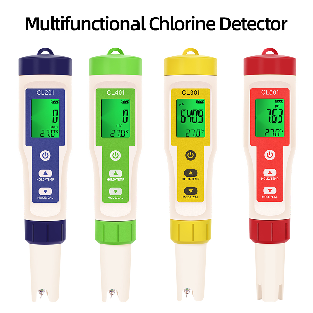 PH/CL2/H2/ORP/Temperature Mete - Marine Aquarium Water Testing avaliação e preço