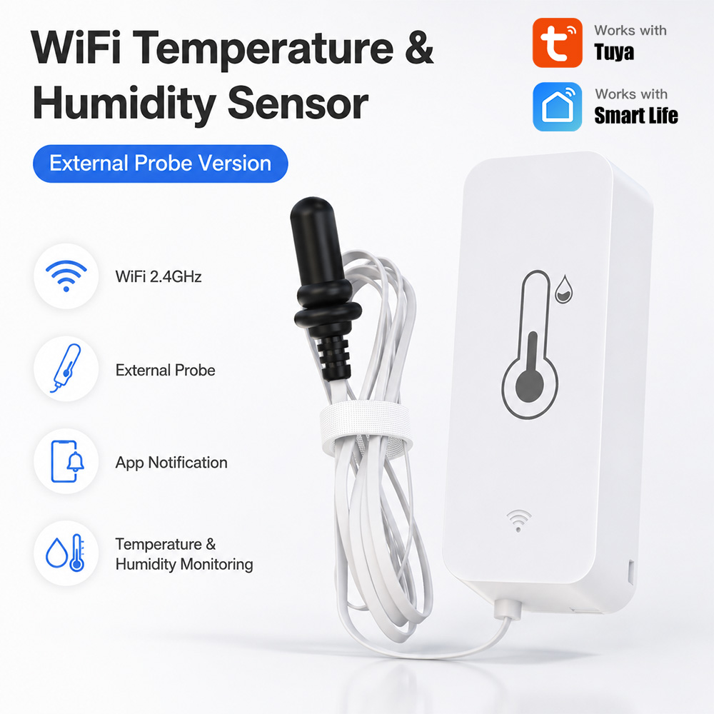Tuya WiFi Temperature Humidity - Aquarium Marine Plants avaliação e preço