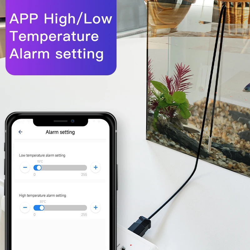 Intelligent fish tank WIFI hig - Marine Aquarium Hydrometer avaliação e preço