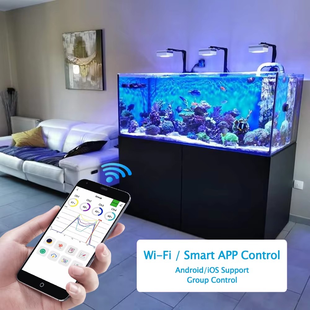 NEW PopBloom RL90 WiFi Led Aqu - Marine X Aquarium avaliação e preço