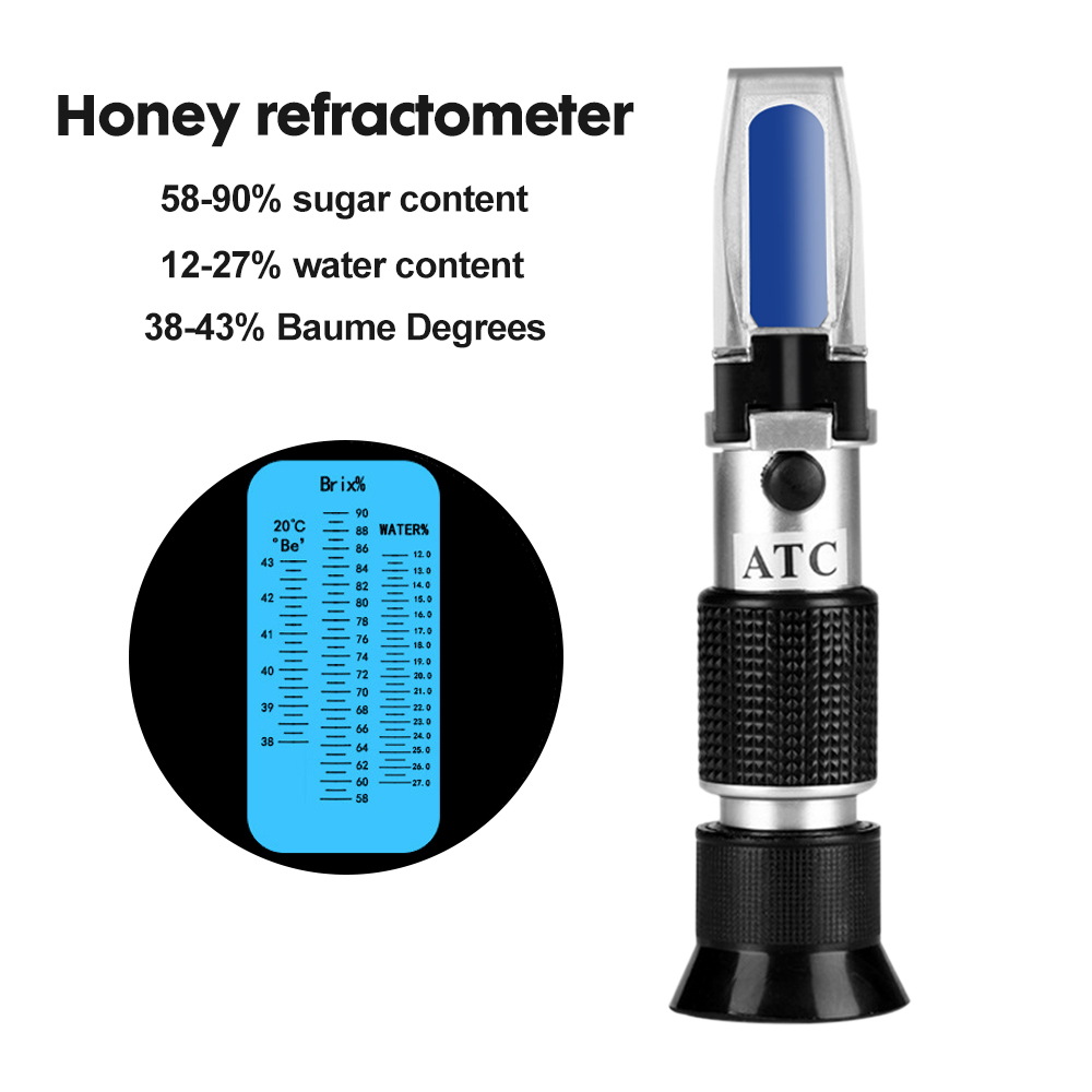 3 in 1 Handheld Honey Refracto - Marine Aquarium Refractometer avaliação e preço
