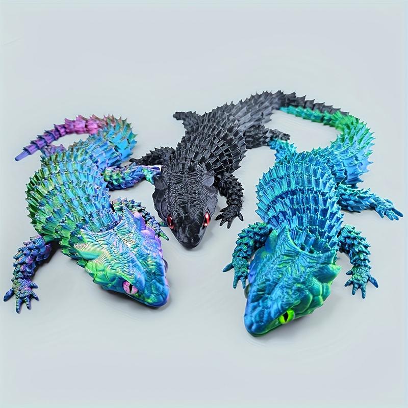 3D Printed Conjoined Lizard St - Aquarium Marine Plants avaliação e preço