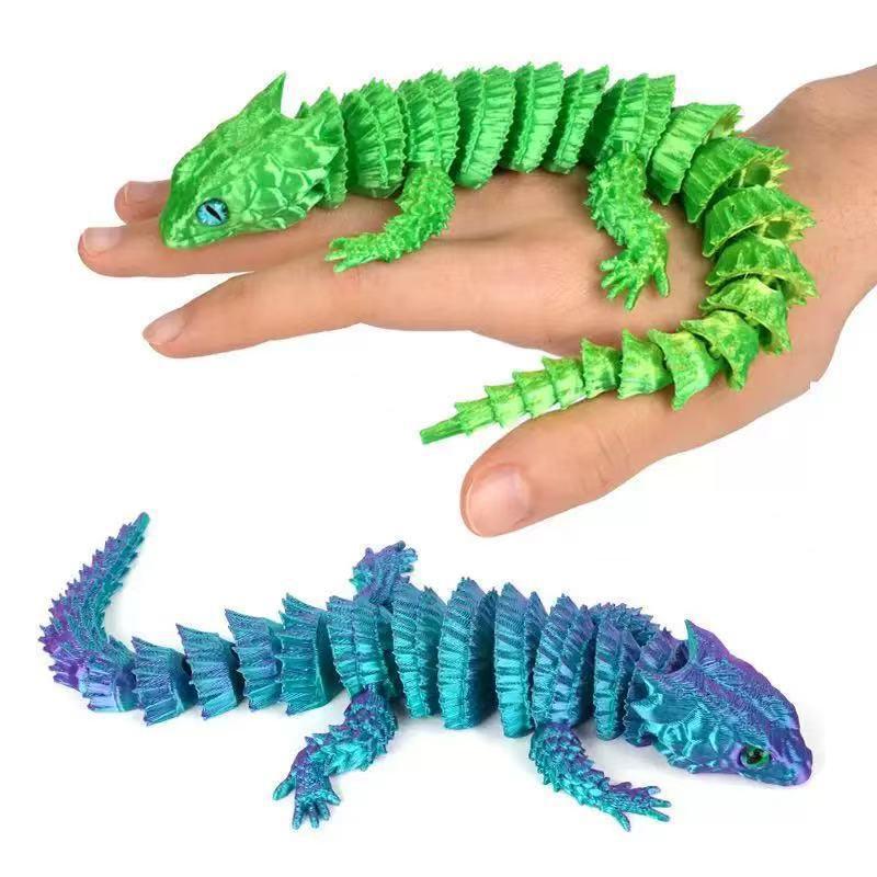 3D Printed Conjoined Lizard St - Aquarium Marine Plants avaliação e preço