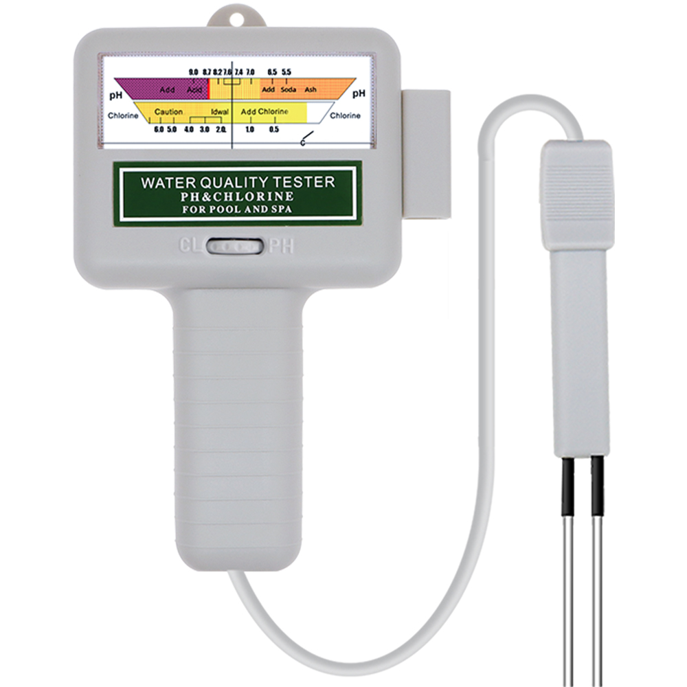 2 in 1 PH Chlorine Meter Teste - Marine Aquarium Water Testing avaliação e preço