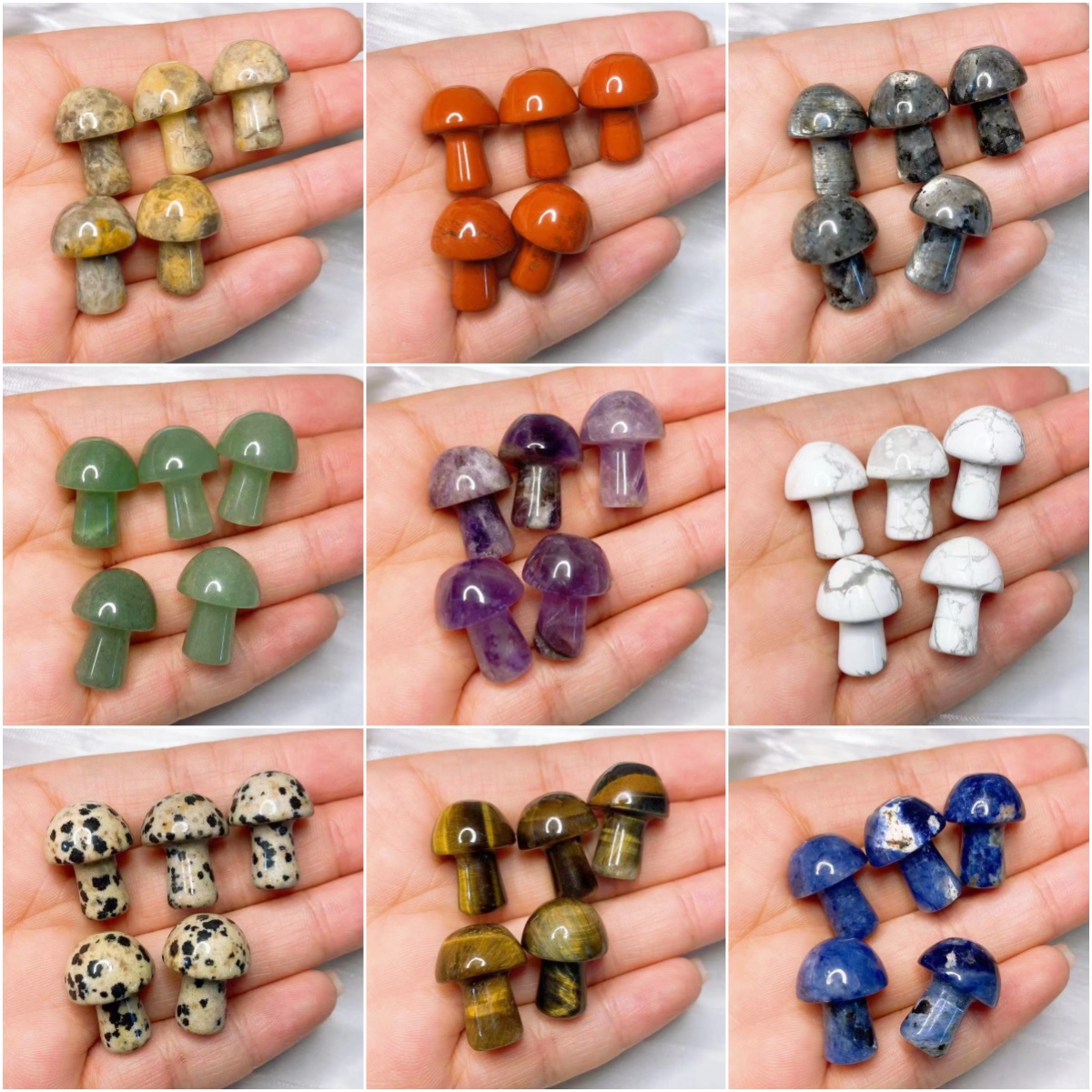 Natural Crystal Mini Mushroom  - Aquarium Marine Plants avaliação e preço