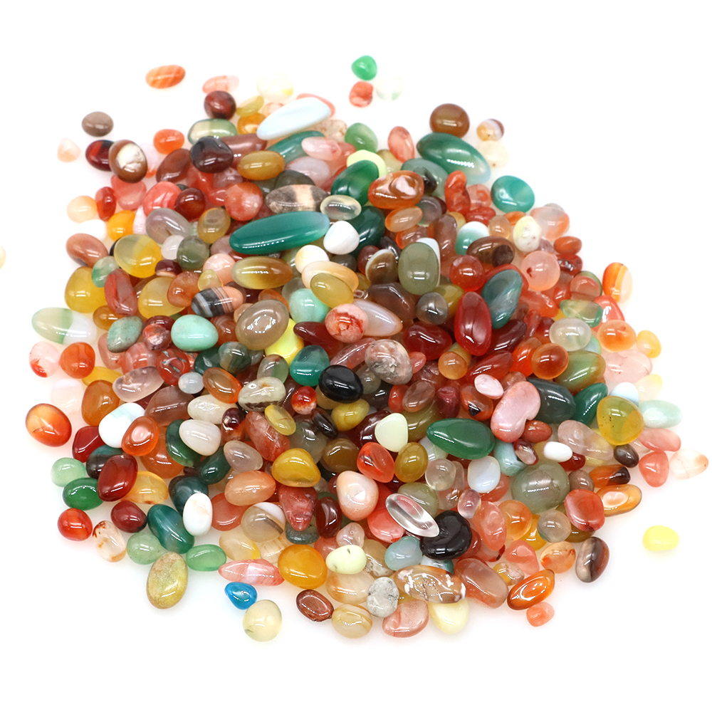 Natural Stone Tumbled Agate Gr - Aquarium Marine Plants avaliação e preço
