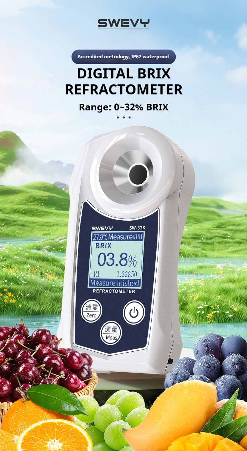 SWEVY SW32K Digital Refractome - Marine Aquarium Refractometer avaliação e preço