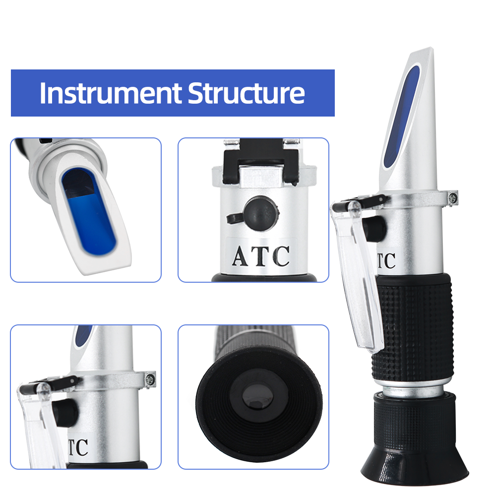 Brix Refractometer 2 in 1 Brix - Marine Aquarium Refractometer avaliação e preço