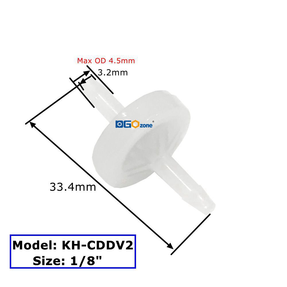 PVDF Check Valve Diaphragm Pla - Marine Aquarium Ozone Generator avaliação e preço