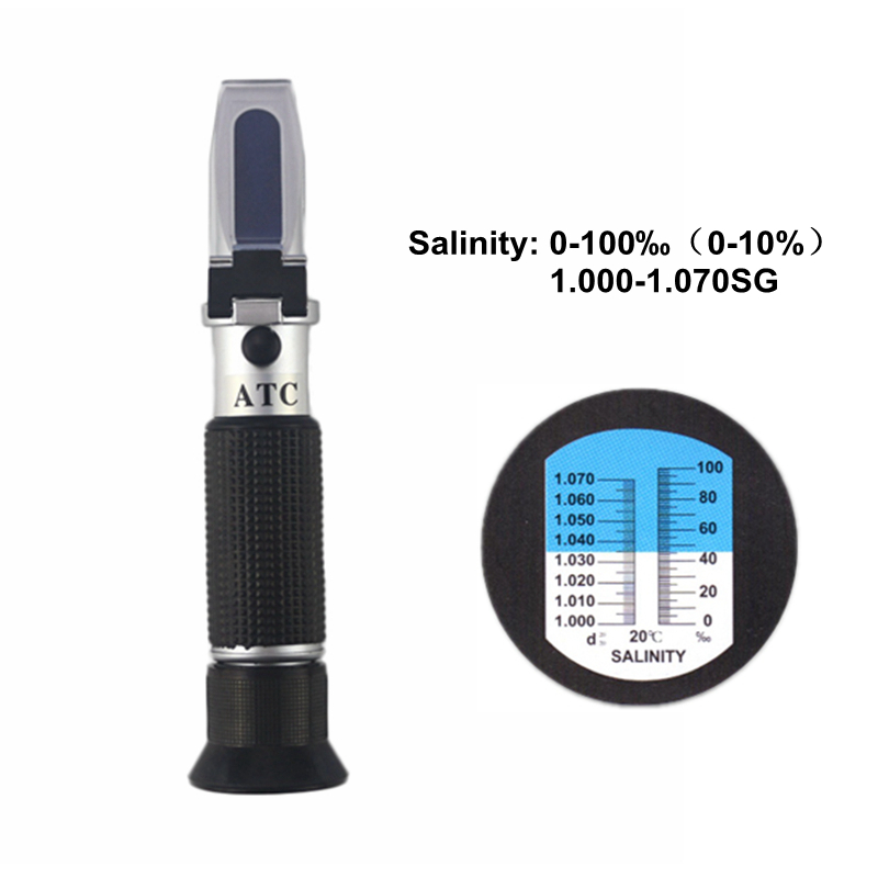 Salinity Refractometer 0-10% 1 - Marine Aquarium Refractometer avaliação e preço