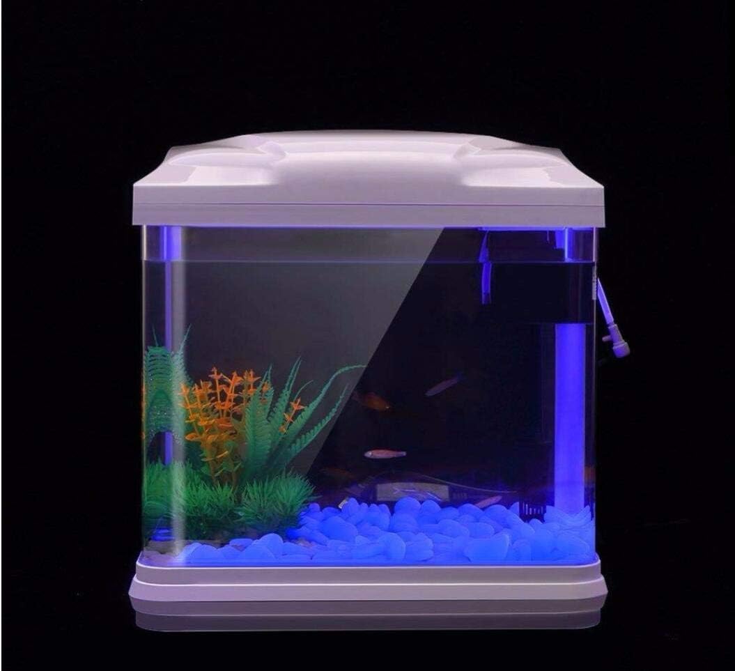 Fish Tank Rocks Glow Blue Pebb - Aquarium Marine Plants avaliação e preço