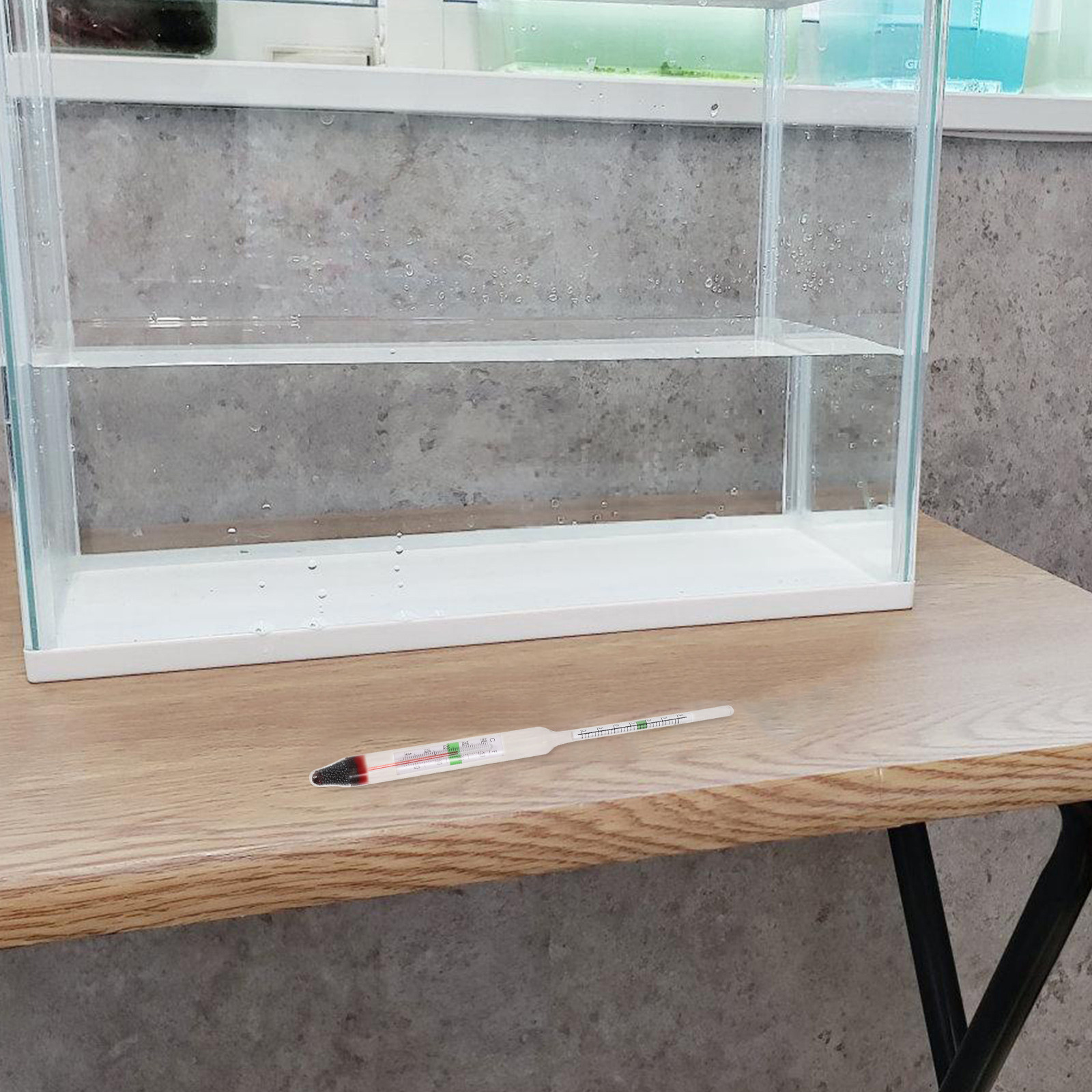 1Set Salinity Hydrometer Solid - Marine Aquarium Hydrometer avaliação e preço
