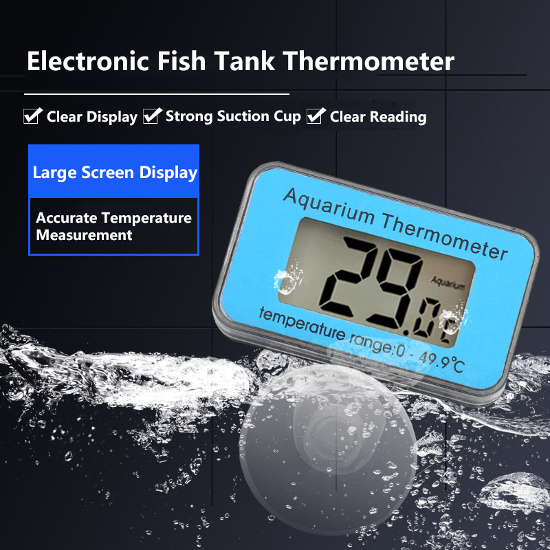 1Pcs Waterproof LCD Digital Fi - Marine Aquarium Hydrometer avaliação e preço