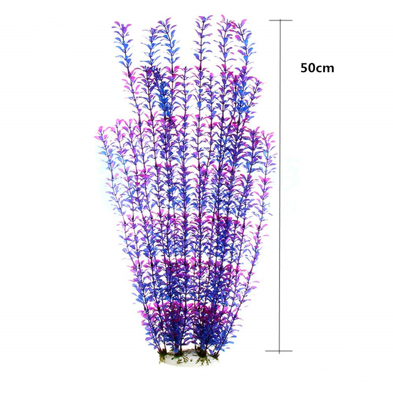 50CM Artificial Fish Tank Rare - Aquarium Marine Plants avaliação e preço