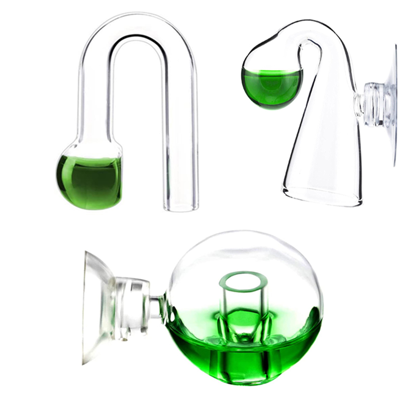 Diffuse Glass CO2 Drop Checker - Aquarium Marine Plants avaliação e preço