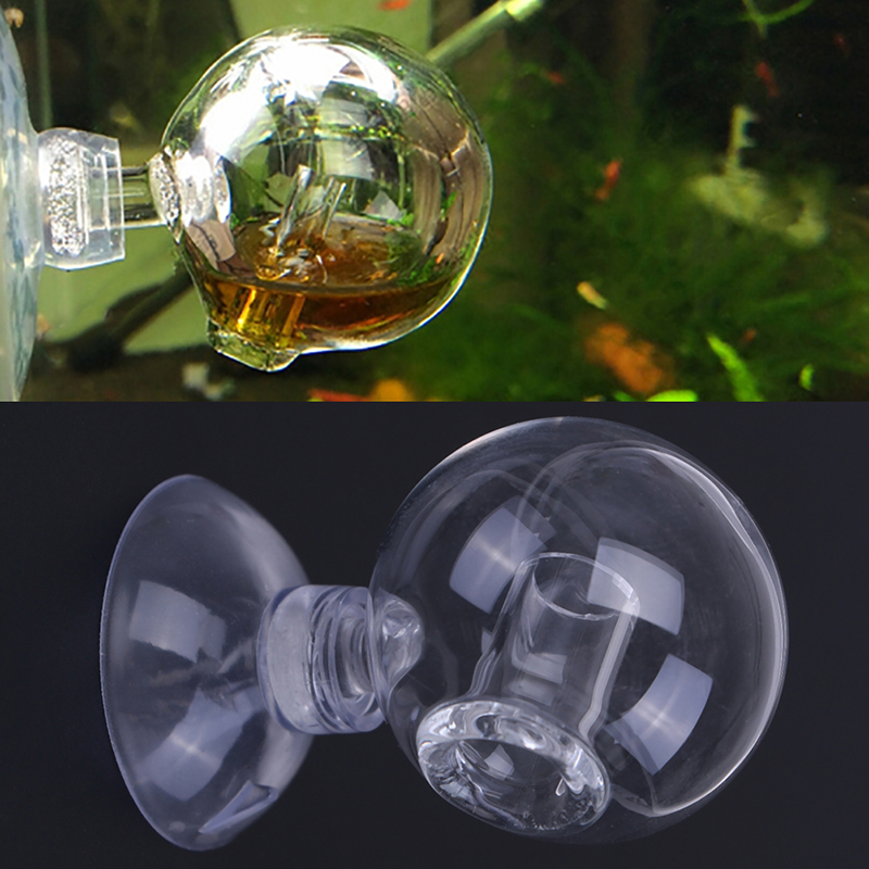 Diffuse Glass CO2 Drop Checker - Aquarium Marine Plants avaliação e preço