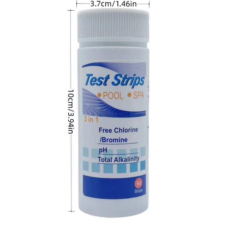 Chlorine PH Test Strips SPA Sw - Marine Aquarium Water Testing avaliação e preço