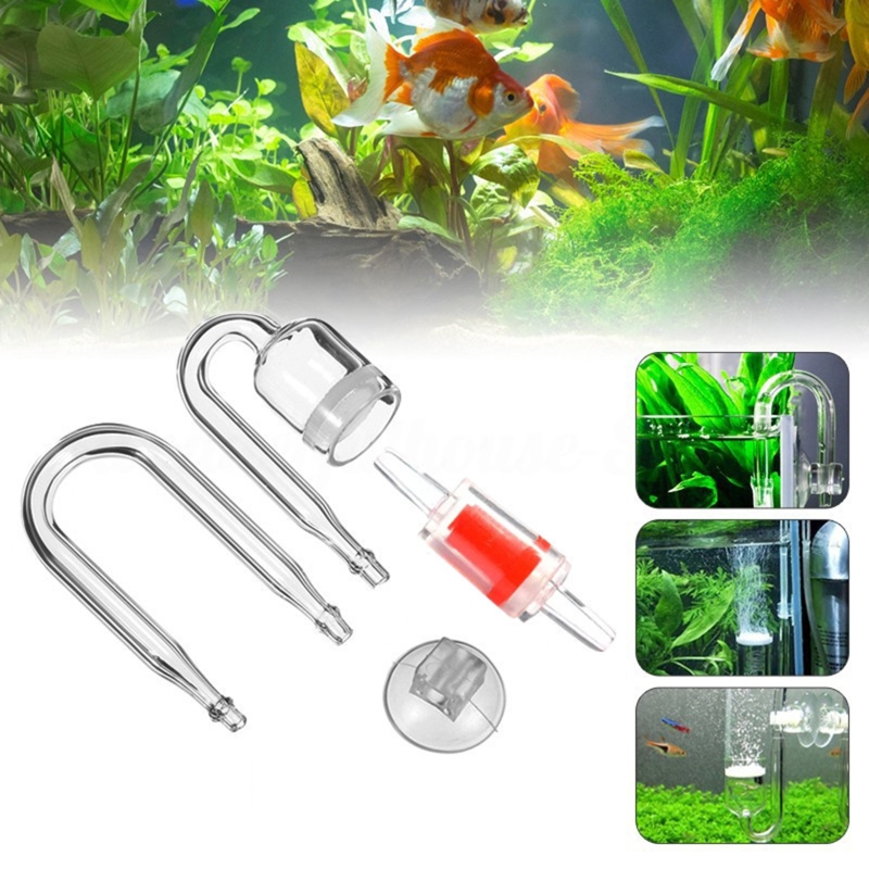 4pcs Set DIY CO2 Diffuser For  - Aquarium Marine Plants avaliação e preço