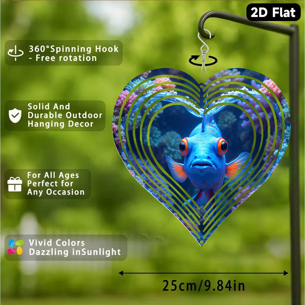2D Flat, 1pc Bohemian Blue Man - Aquarium Marine Blue avaliação e preço