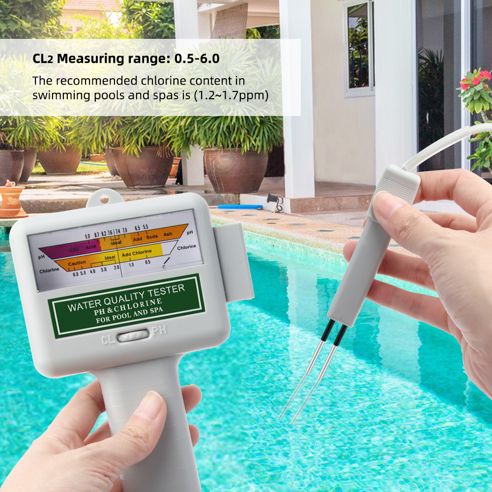 Yieryi 2 In 1 PH & CL2 Meter S - Marine Aquarium Water Testing avaliação e preço